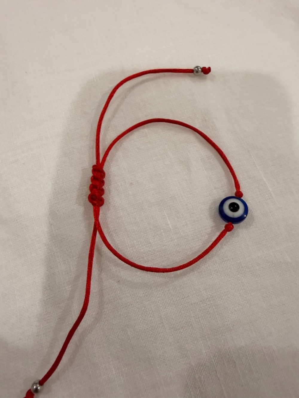 NWT Red String Evil Eye Protection Bracelet - Adjustable Cord